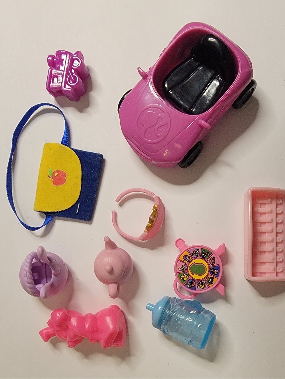 Chelsea Kelly Doll Accessories Lot 10pc 4in Barbie Little Sister Toys